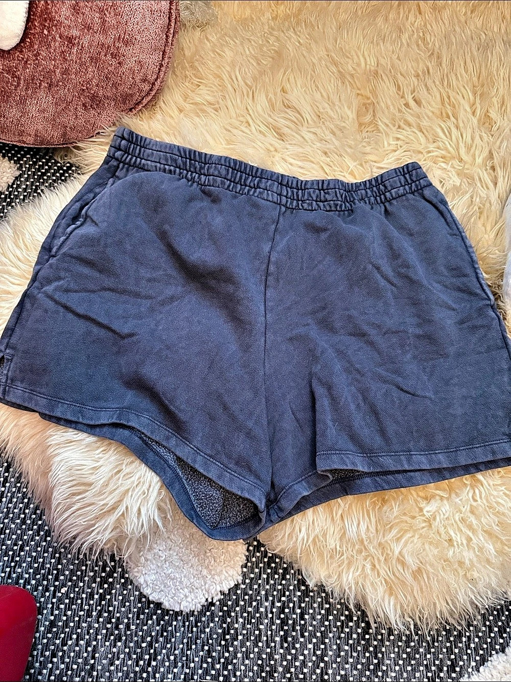 Gap Women's Sweatpant Shorts in Blue Size XL